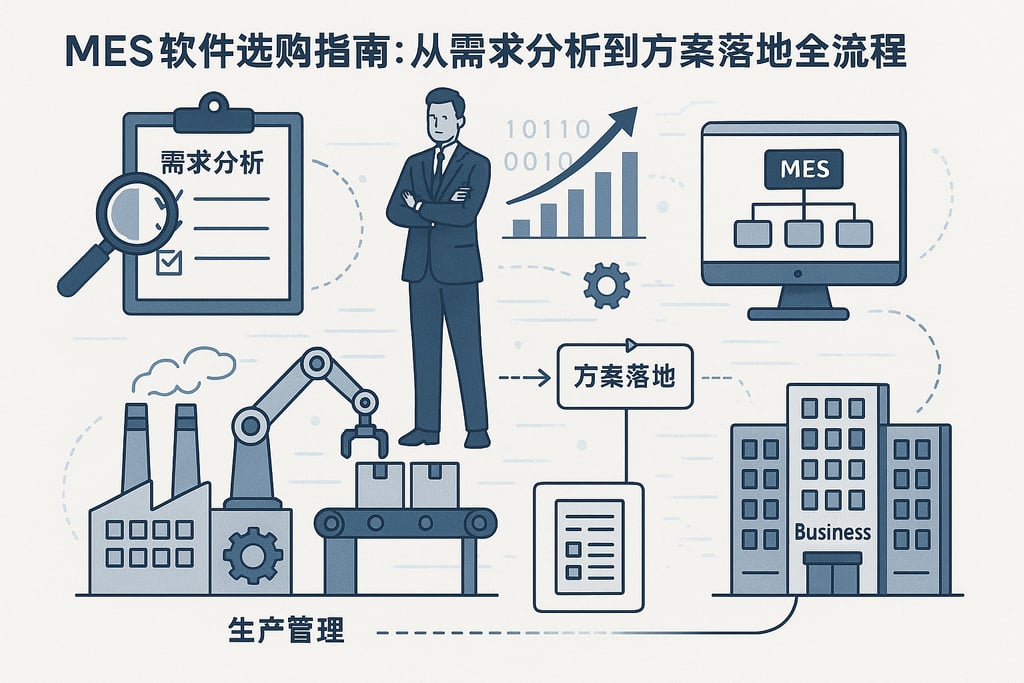 MES软件选购指南：从需求分析到方案落地全流程