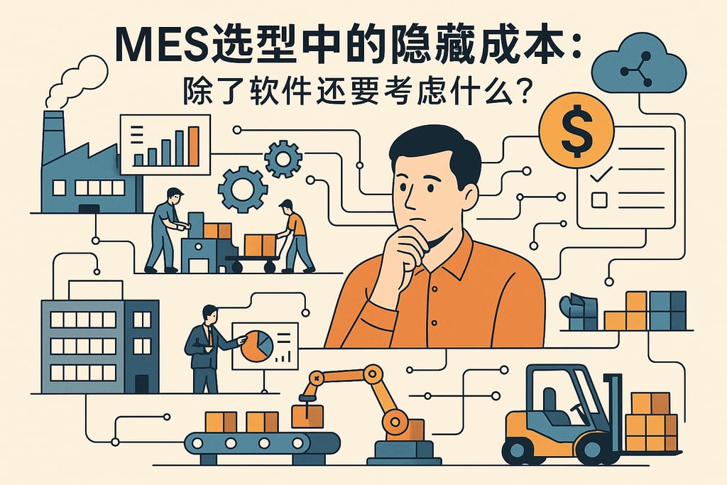 MES选型中的隐藏成本：除了软件还要考虑什么？