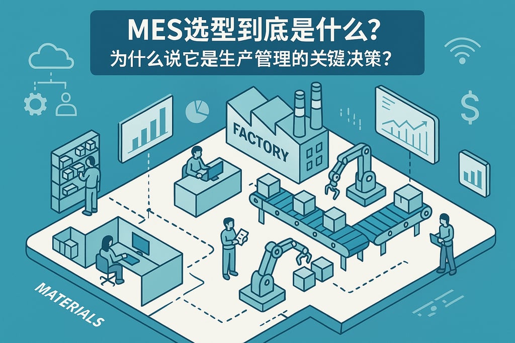 MES选型到底是什么？为什么说它是生产管理的关键决策？