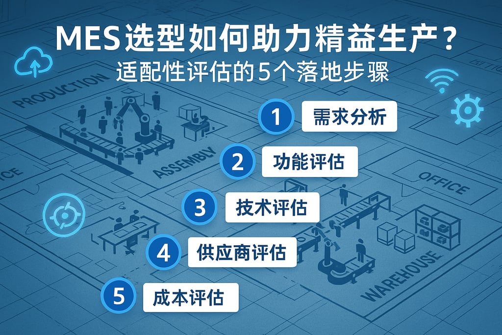 MES选型如何助力精益生产？适配性评估的5个落地步骤