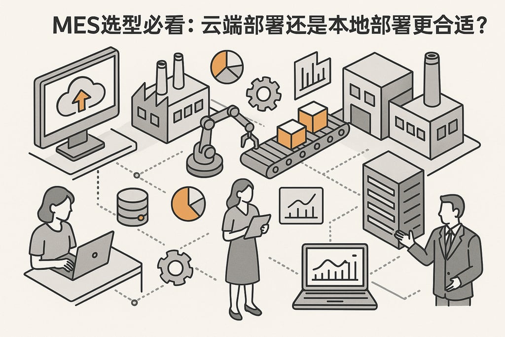 MES选型必看：云端部署还是本地部署更合适？