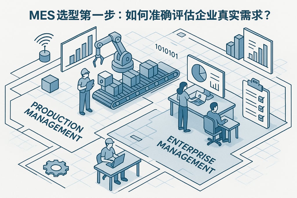 MES选型第一步：如何准确评估企业真实需求？