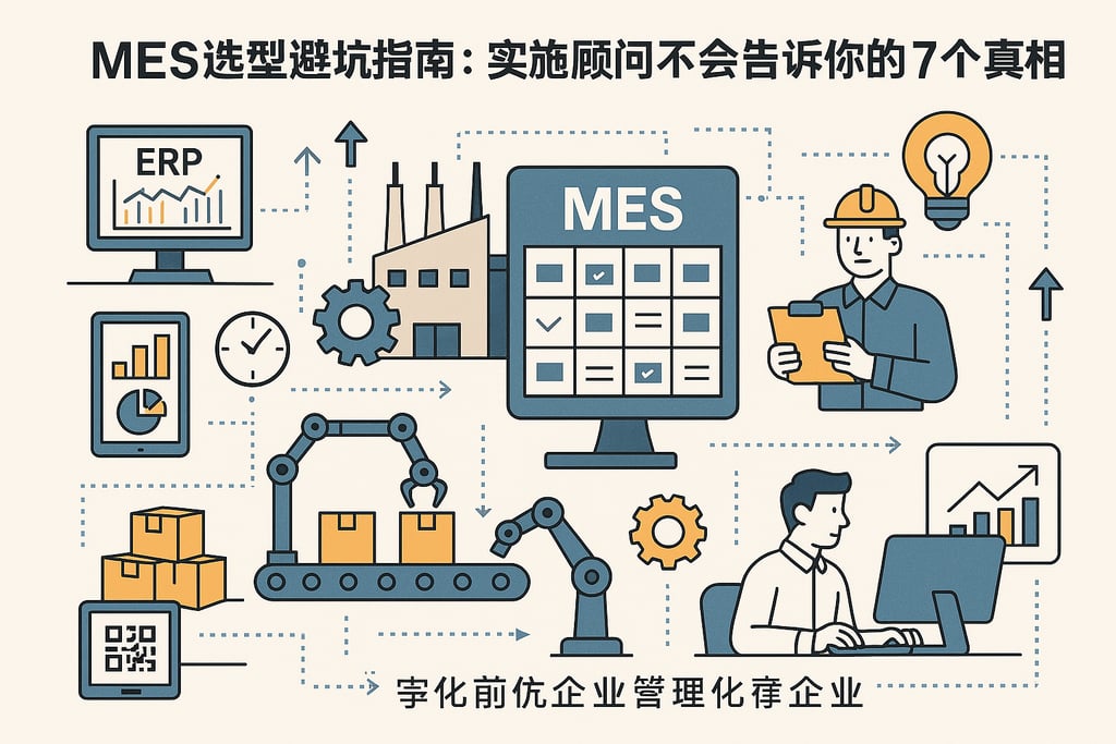 MES选型避坑指南：实施顾问不会告诉你的7个真相