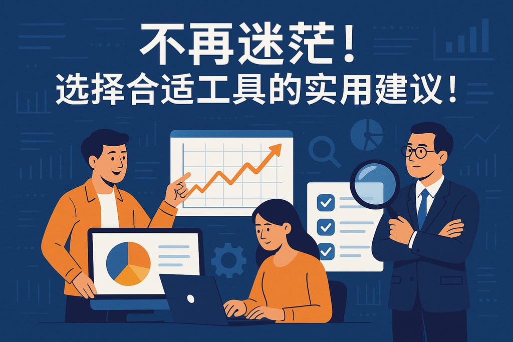 不再迷茫！选择合适工具的实用建议！