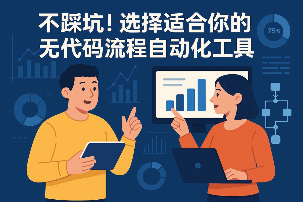 不踩坑！选择适合你的无代码流程自动化工具