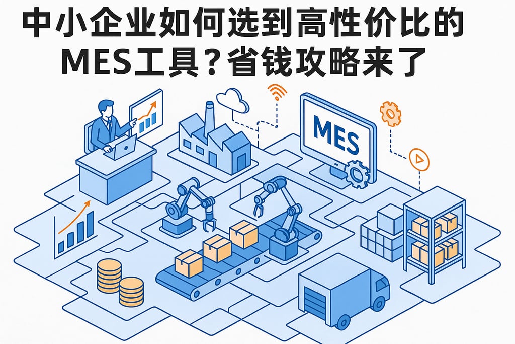 中小企业如何选到高性价比的MES工具？省钱攻略来了