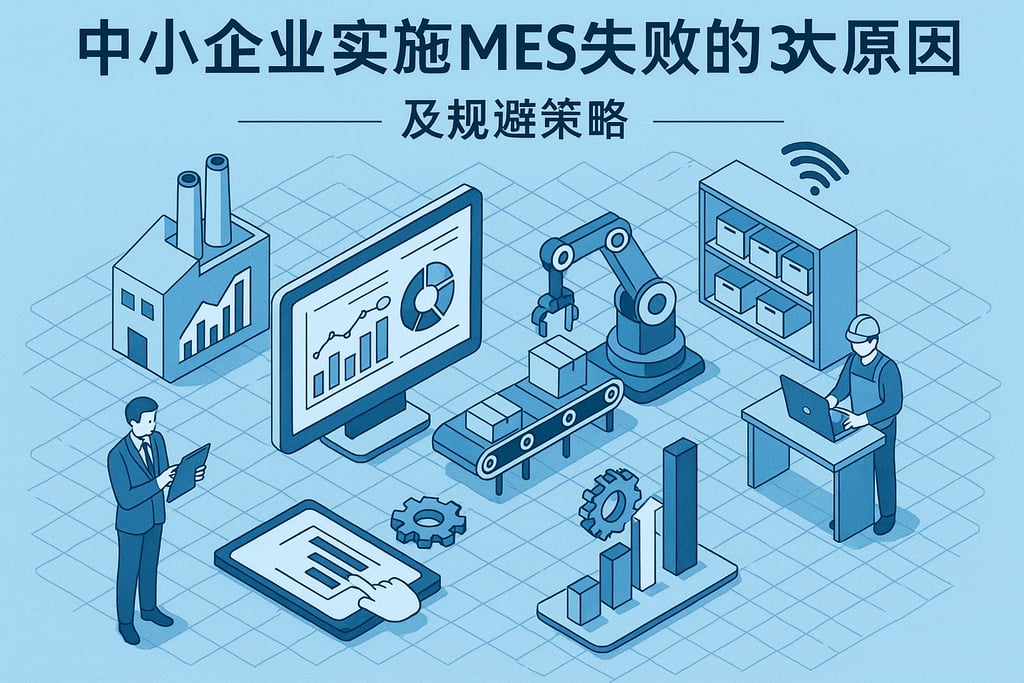 中小企业实施MES失败的3大原因及规避策略