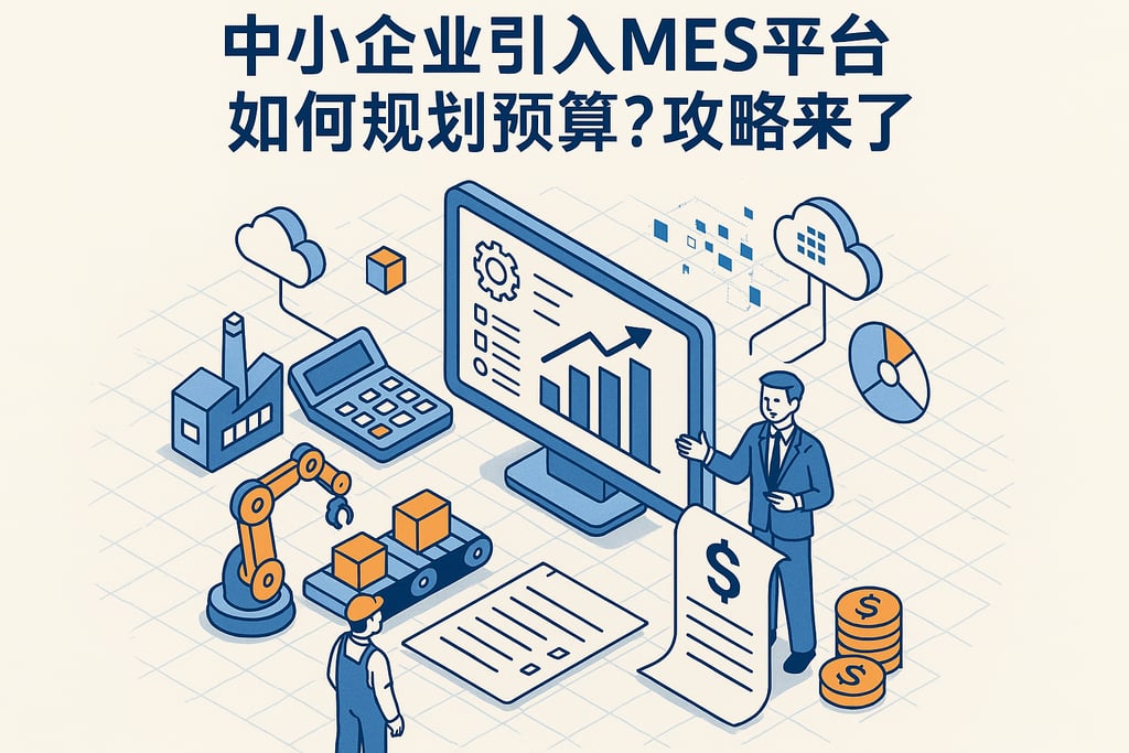 中小企业引入MES平台如何规划预算？攻略来了
