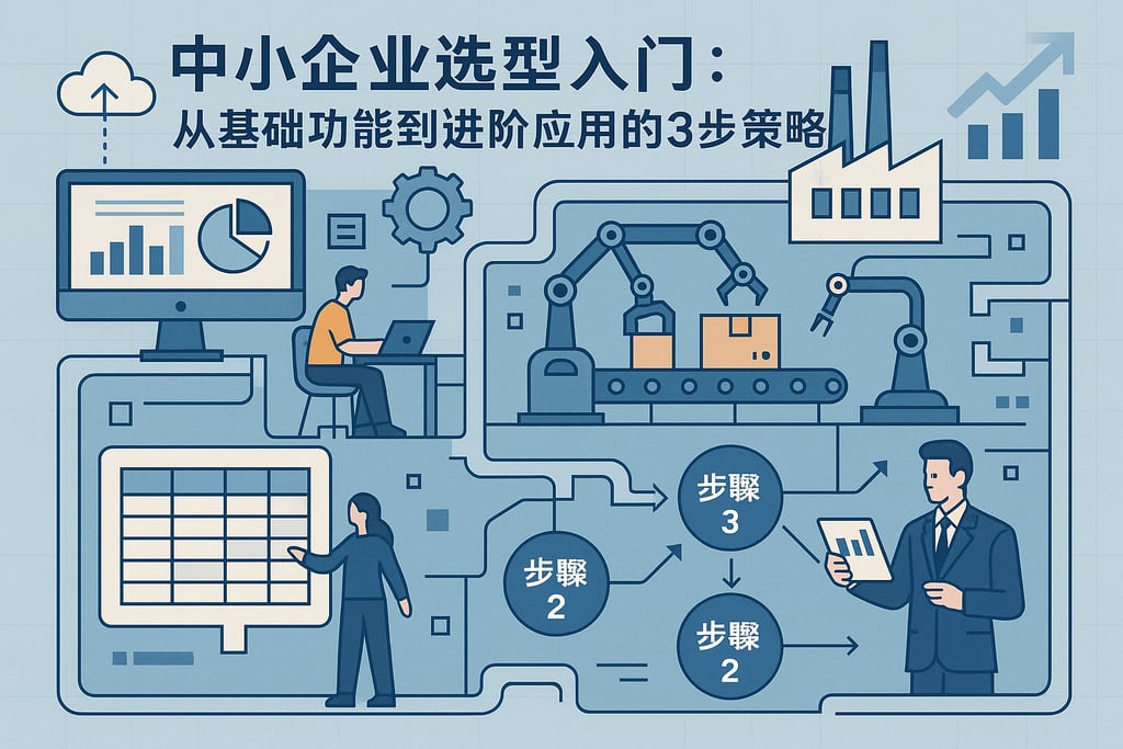 中小企业选型入门：从基础功能到进阶应用的3步策略
