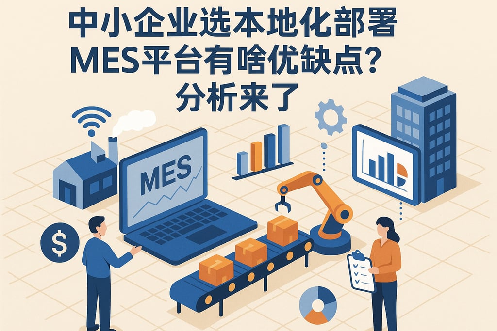 中小企业选本地化部署MES平台有啥优缺点？分析来了