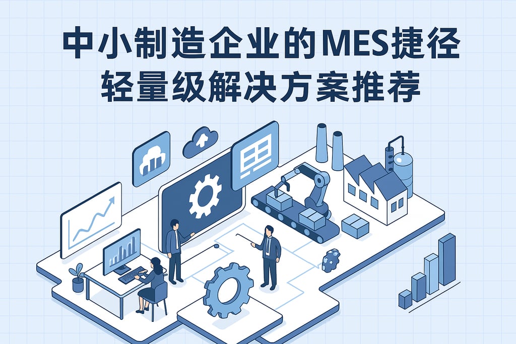中小制造企业的MES捷径：轻量级解决方案推荐