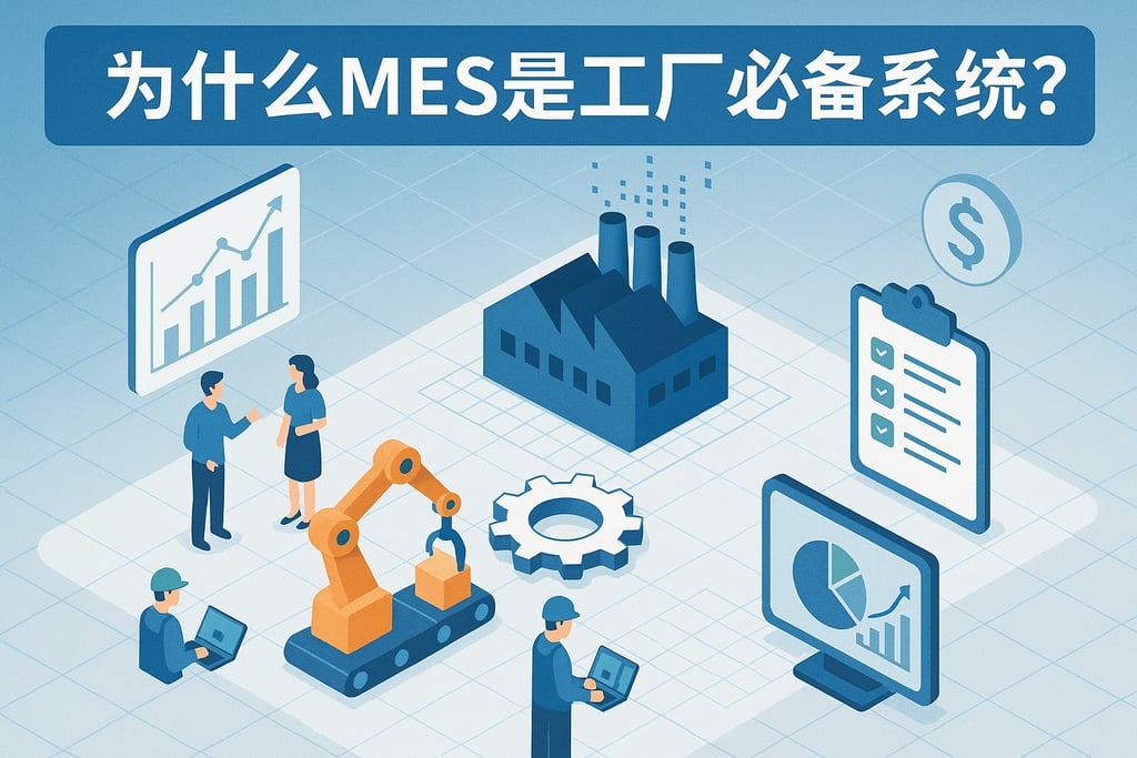 为什么MES是工厂必备系统？