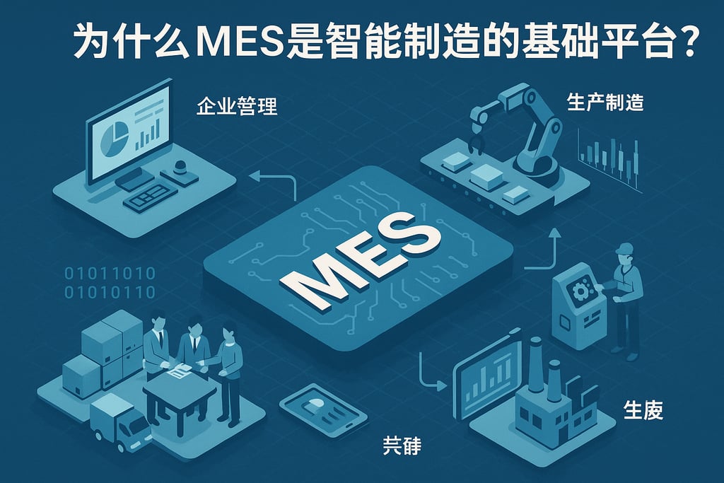 为什么MES是智能制造的基础平台？