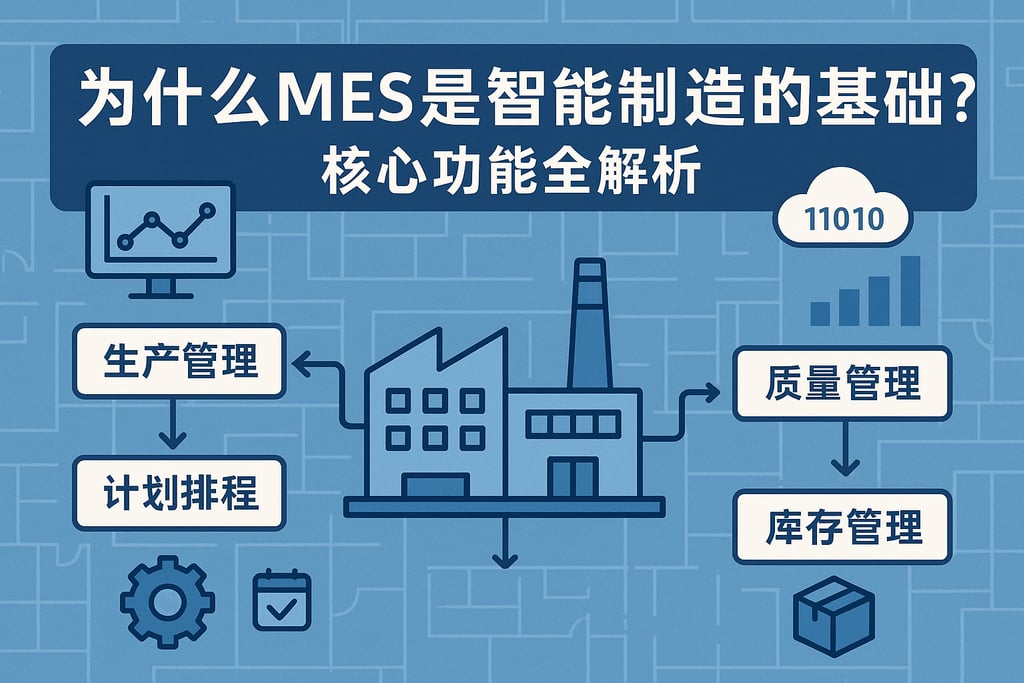 为什么MES是智能制造的基础？核心功能全解析
