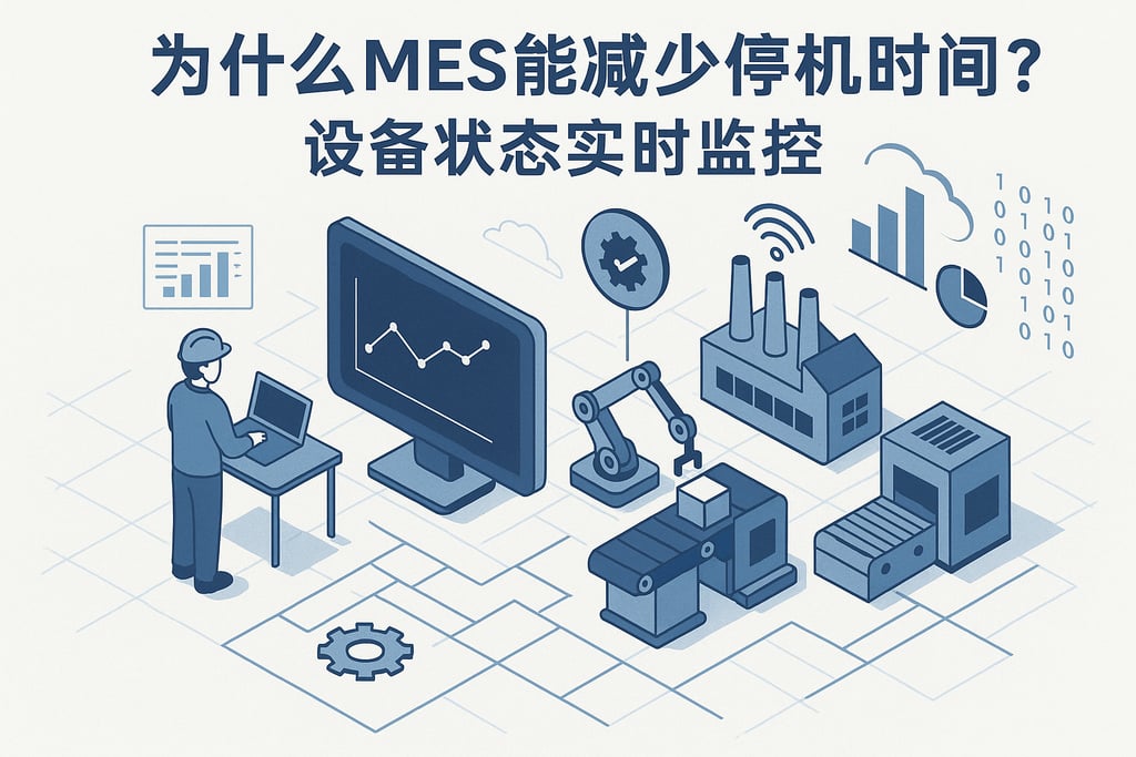 为什么MES能减少停机时间？设备状态实时监控