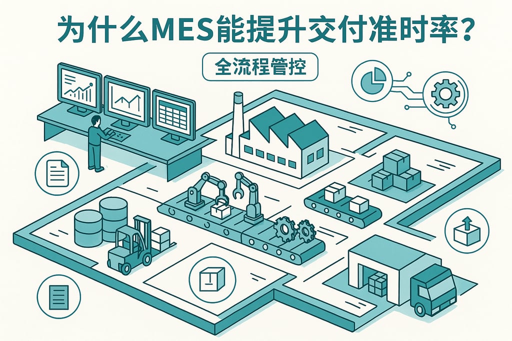 为什么MES能提升交付准时率？全流程管控