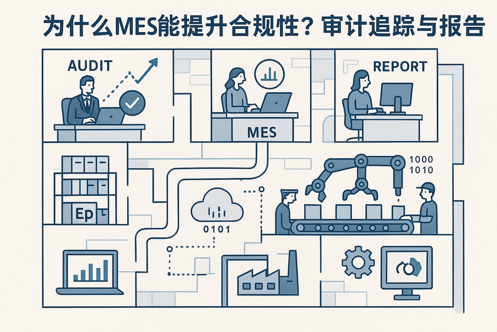 为什么MES能提升合规性？审计追踪与报告功能