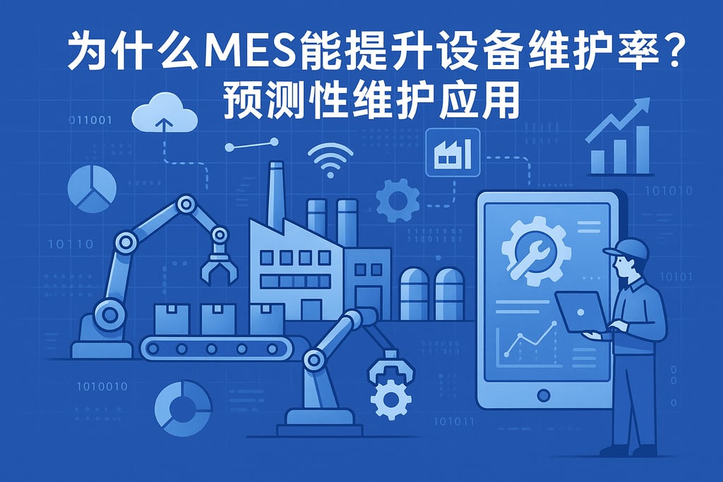 为什么MES能提升设备维护效率？预测性维护应用