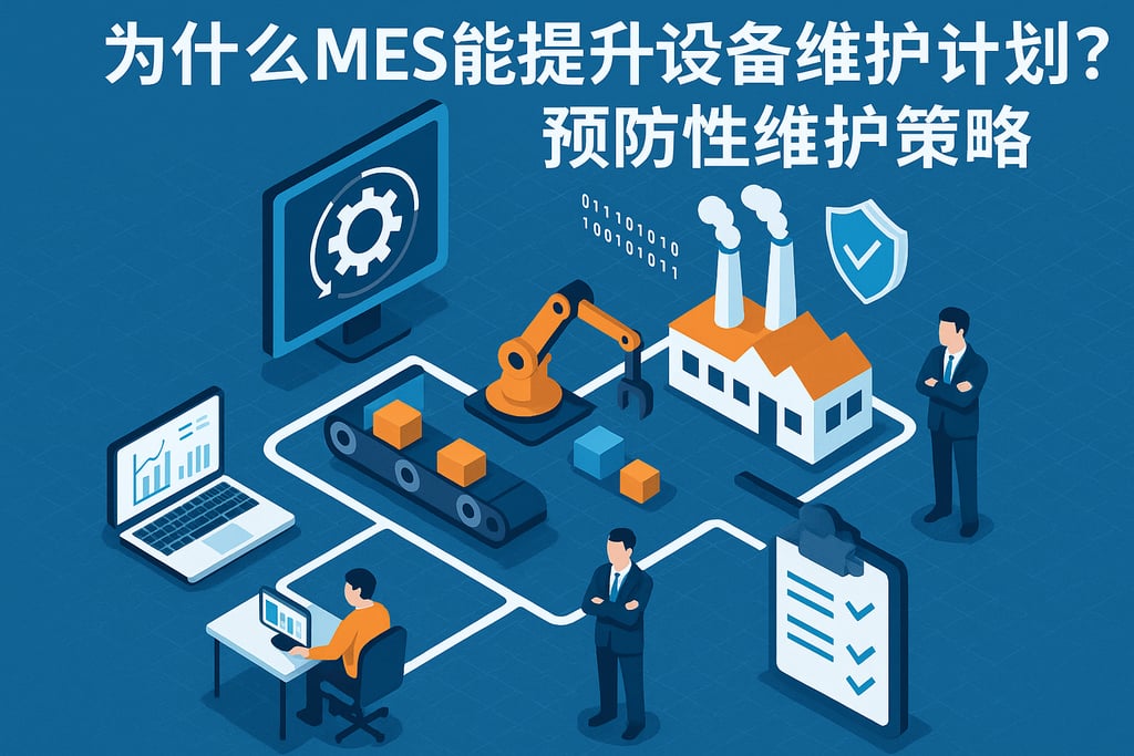 为什么MES能提升设备维护计划？预防性维护策略