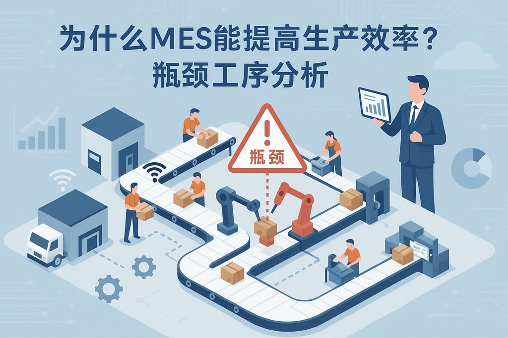 为什么MES能提高生产效率？瓶颈工序分析