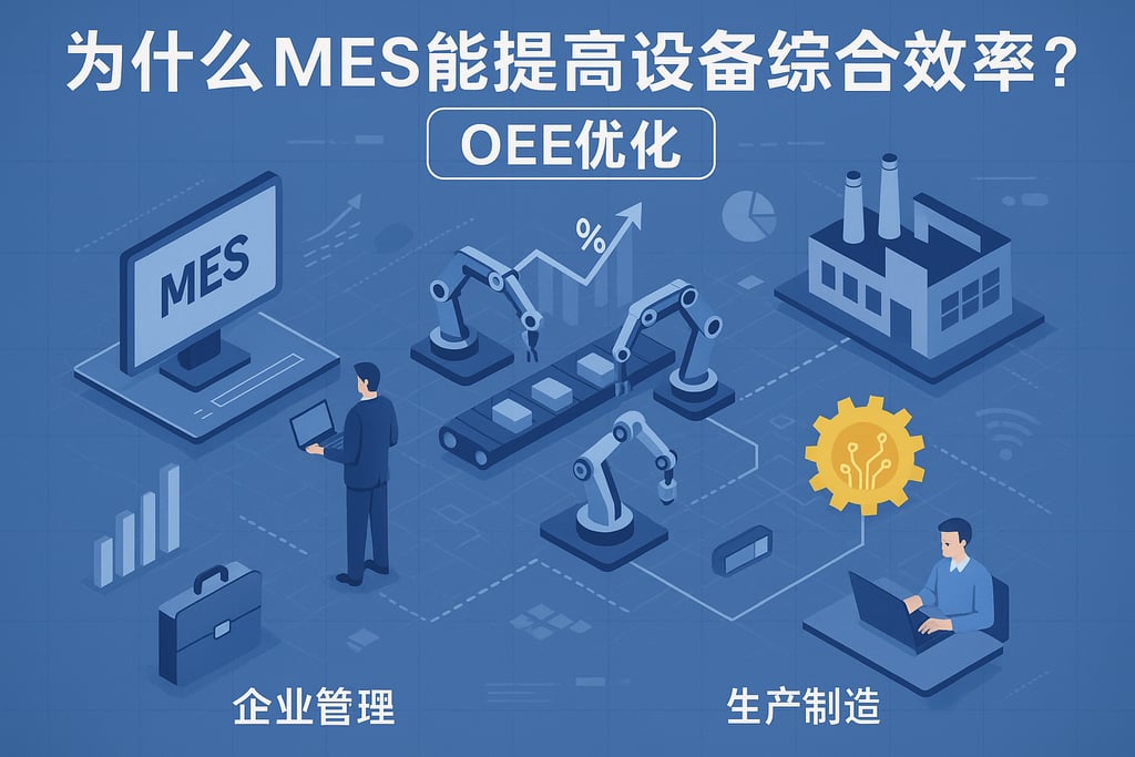 为什么MES能提高设备综合效率？OEE优化