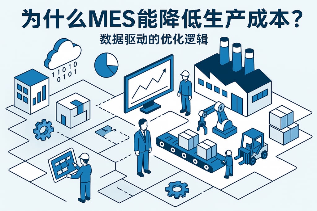 为什么MES能降低生产成本？数据驱动的优化逻辑
