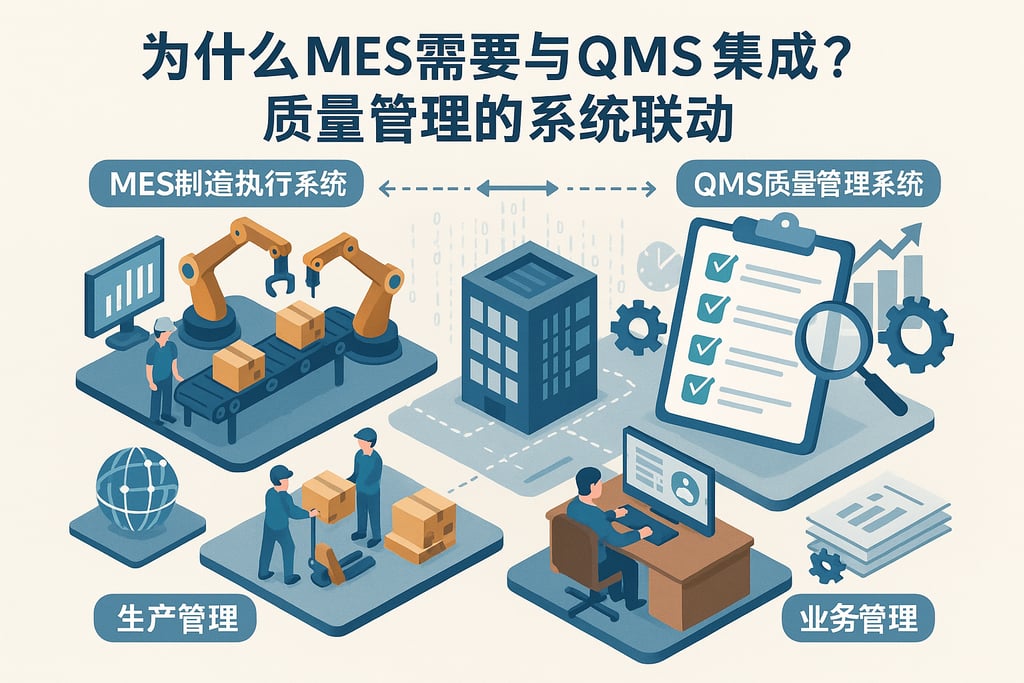 为什么MES需要与QMS集成？质量管理的系统联动