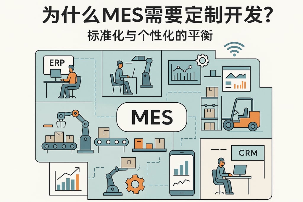 为什么MES需要定制开发？标准化与个性化的平衡
