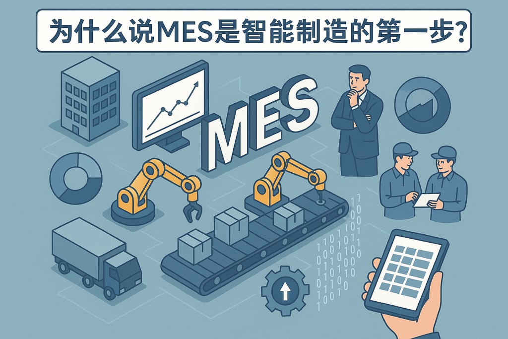 为什么说MES是智能制造的第一步？