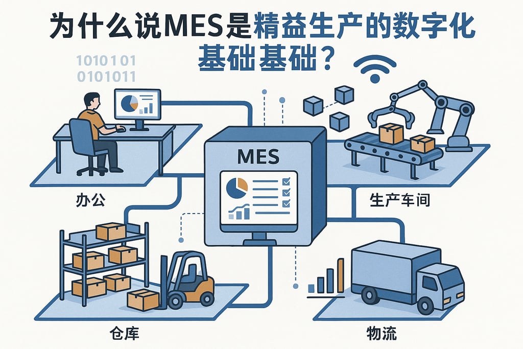 为什么说MES是精益生产的数字化基础？