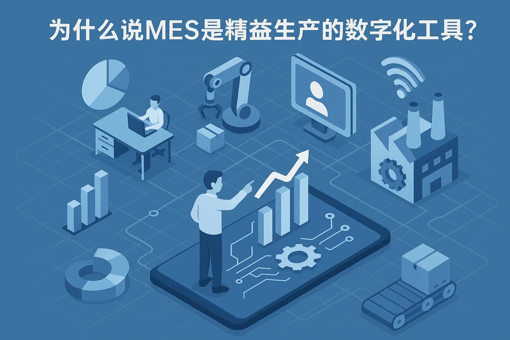 为什么说MES是精益生产的数字化工具？