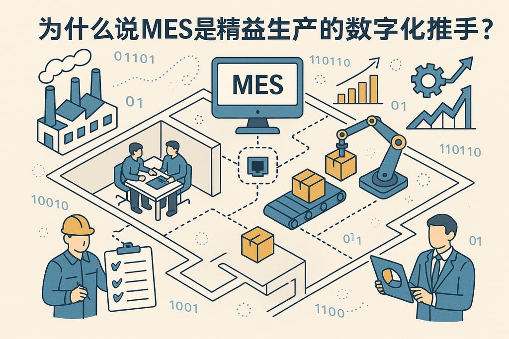 为什么说MES是精益生产的数字化推手？