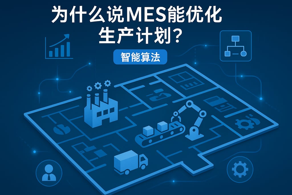 为什么说MES能优化生产计划？智能算法