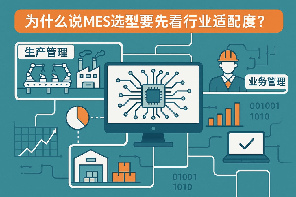 为什么说MES选型要先看行业适配度？