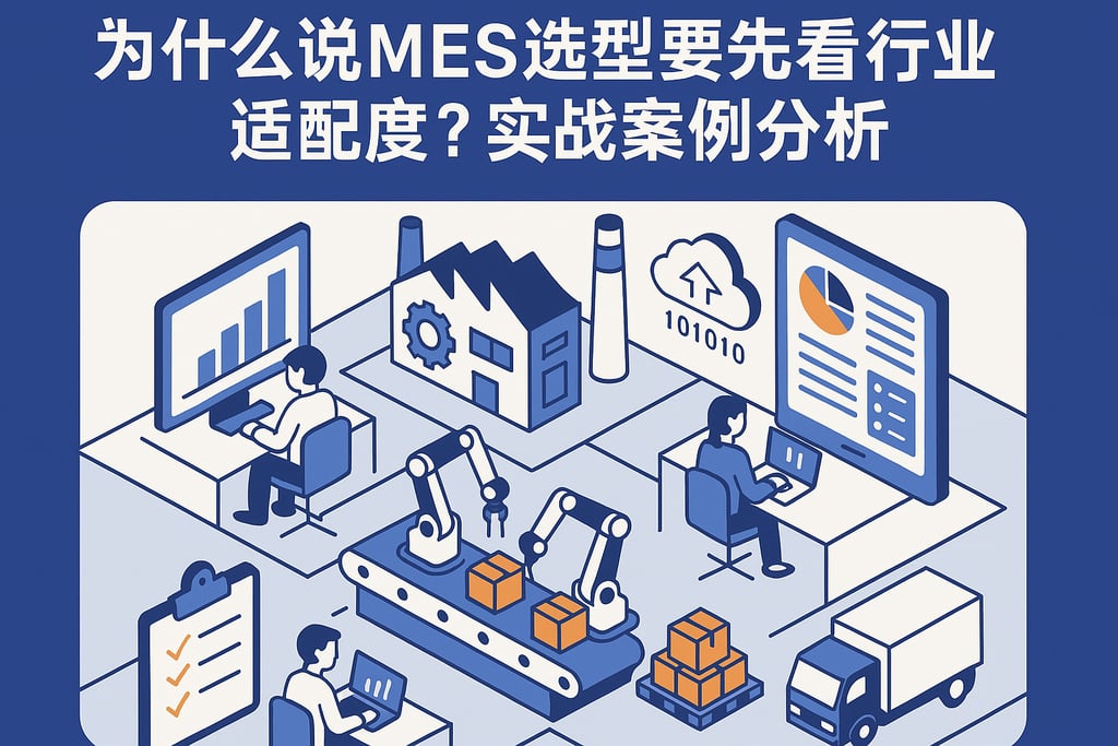 为什么说MES选型要先看行业适配度？实战案例分析