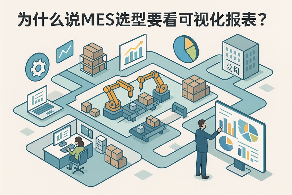 为什么说MES选型要看可视化报表？