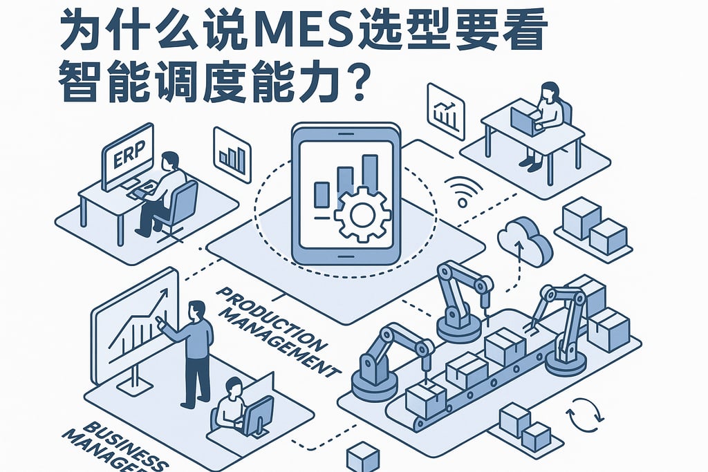 为什么说MES选型要看智能调度能力？