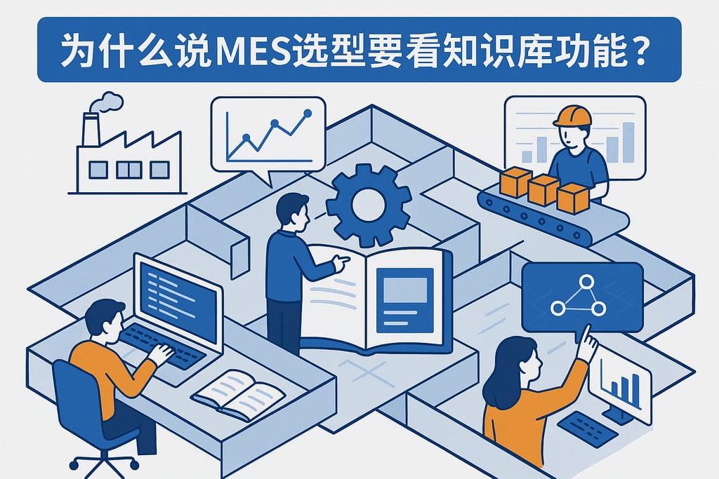为什么说MES选型要看知识库功能？