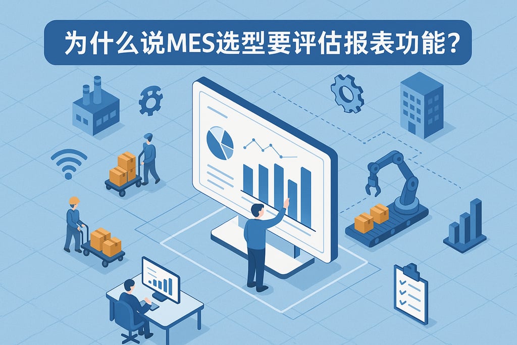 为什么说MES选型要评估报表功能？