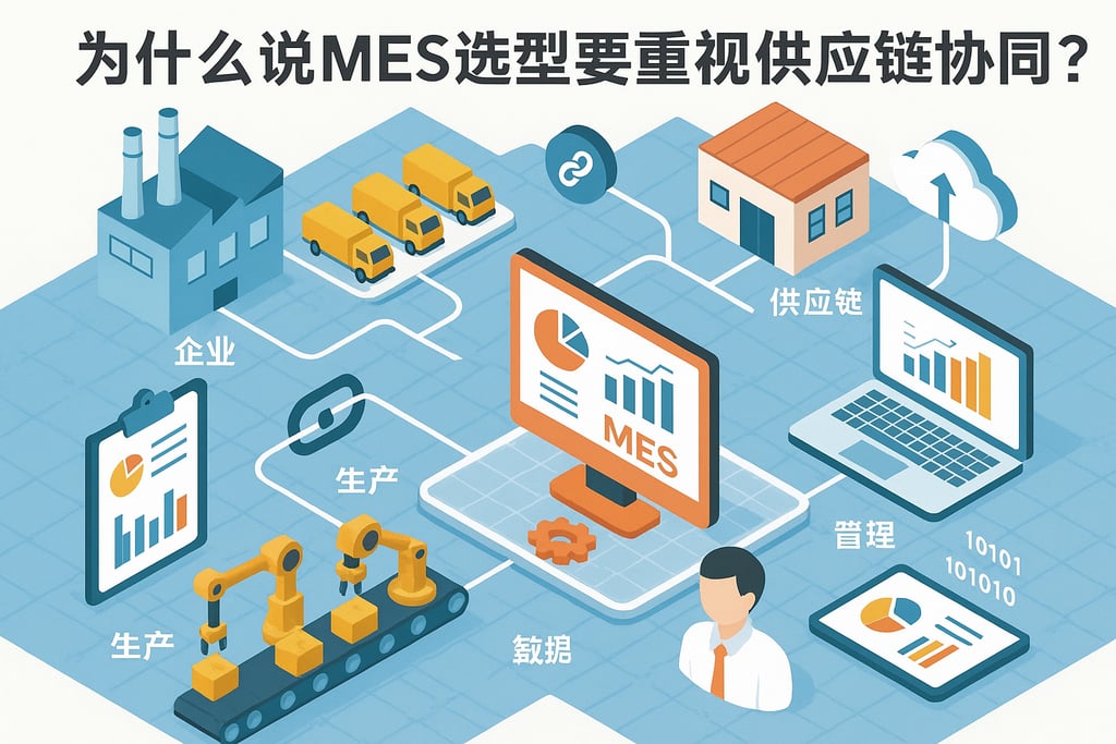 为什么说MES选型要重视供应链协同？