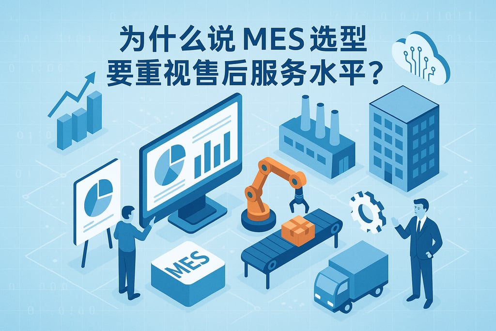 为什么说MES选型要重视售后服务水平？