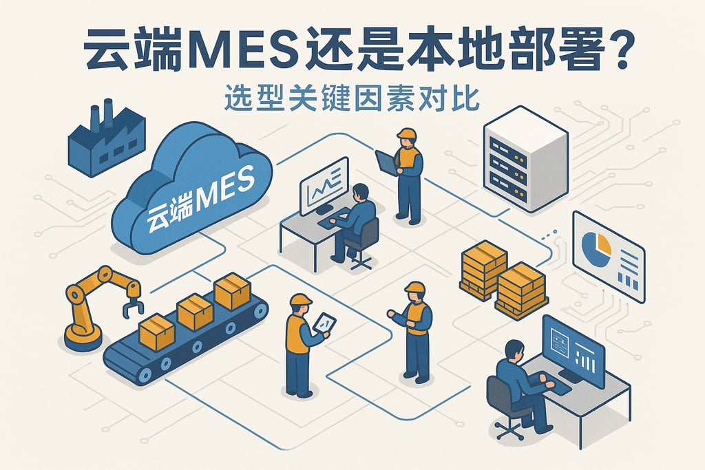 云端MES还是本地部署？选型关键因素对比