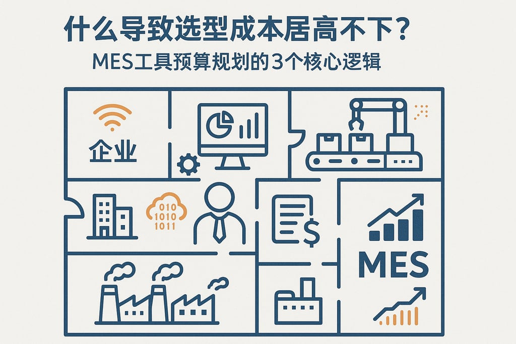 什么导致选型成本居高不下？MES工具预算规划的3个核心逻辑