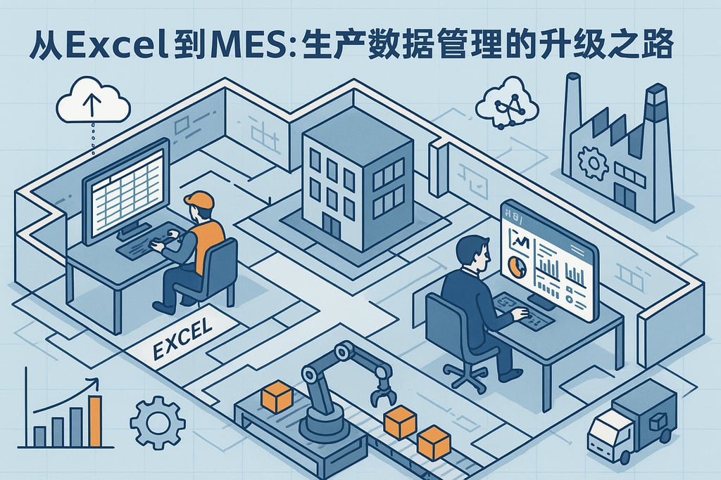 从Excel到MES：生产数据管理的升级之路