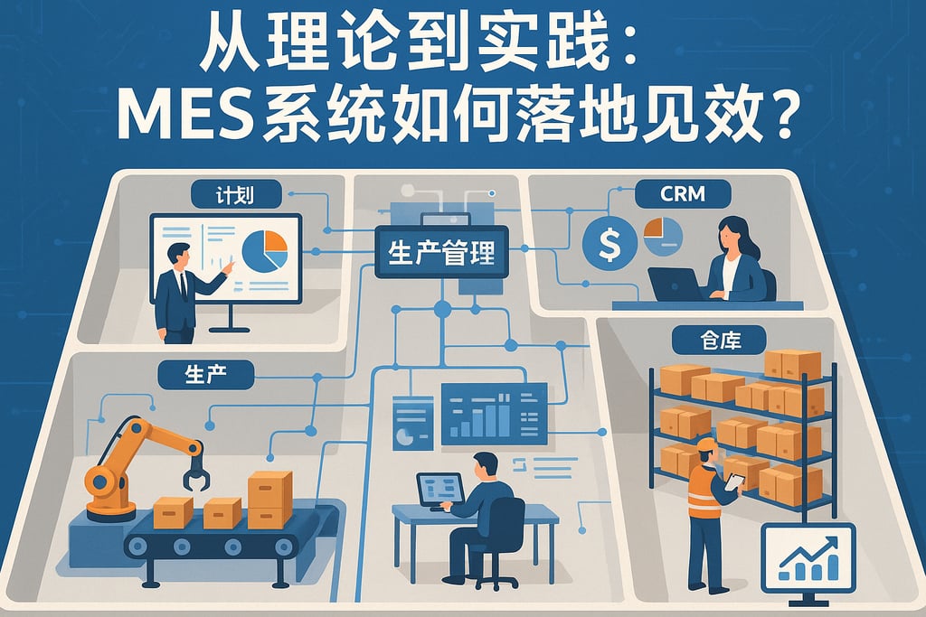 从理论到实践：MES系统如何落地见效？