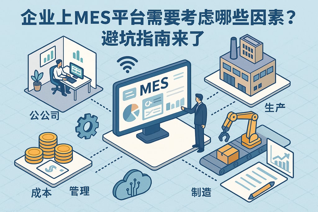 企业上MES平台需要考虑哪些因素？避坑指南来了