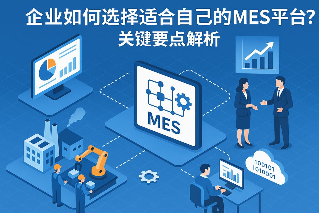 企业如何选择适合自己的MES平台？关键要点解析