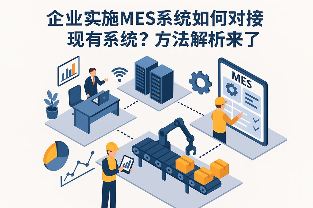 企业实施MES系统如何对接现有系统？方法解析来了