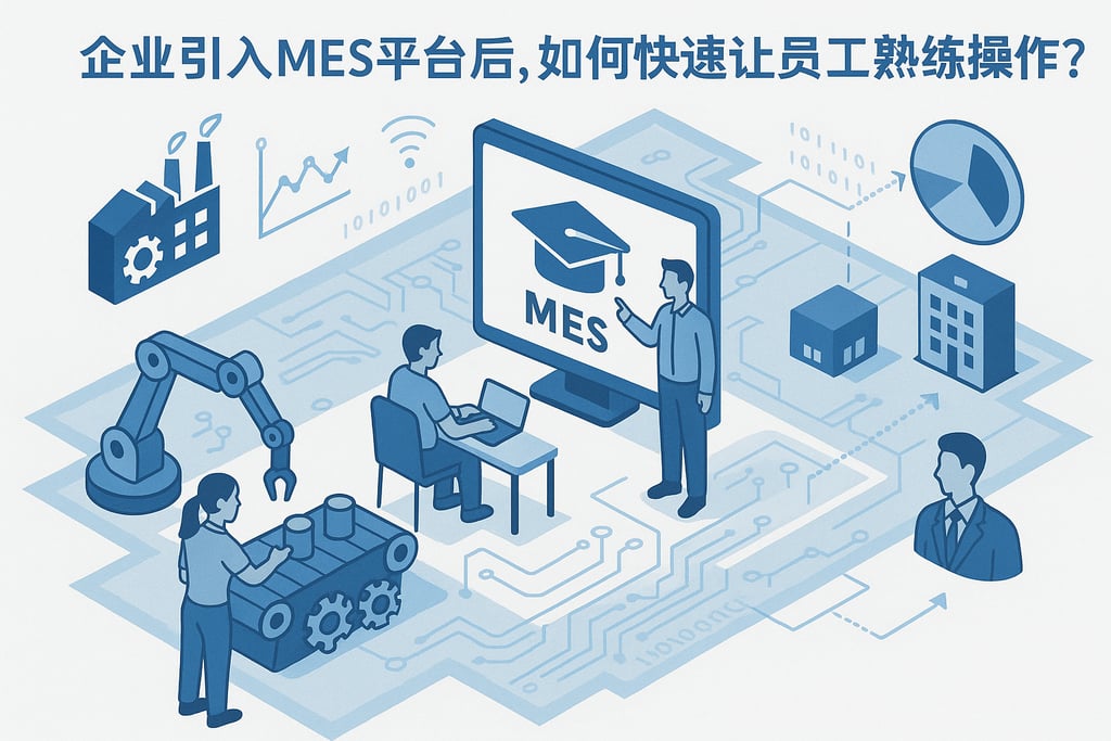 企业引入MES平台后，如何快速让员工熟练操作？