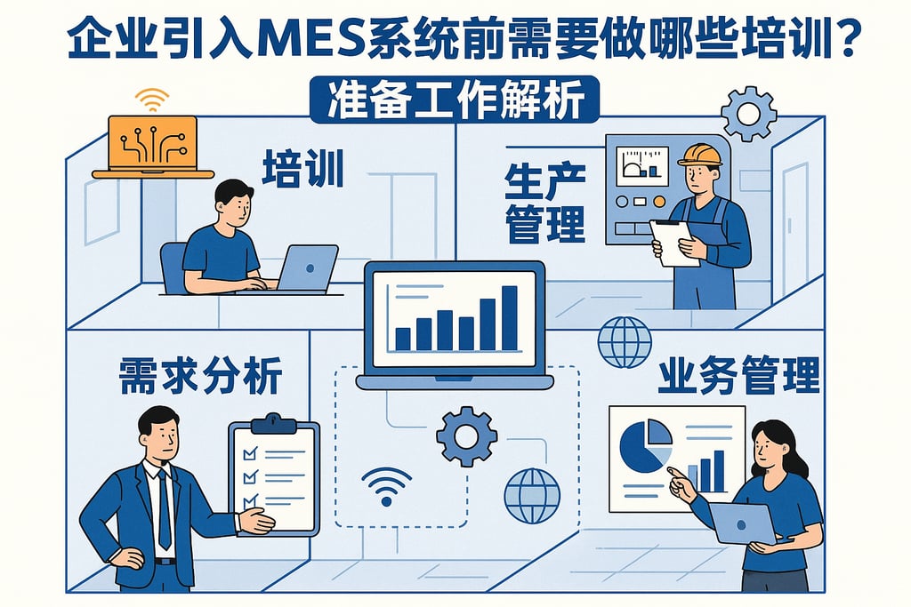 企业引入MES系统前需要做哪些培训？准备工作解析